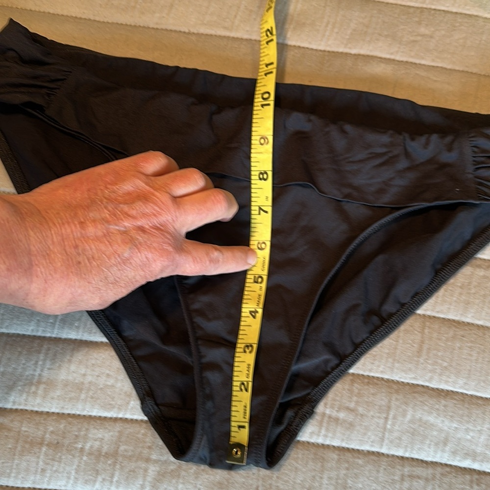 Ralph Lauren Classic Black Swimwear Bottom - Picture 10 of 11